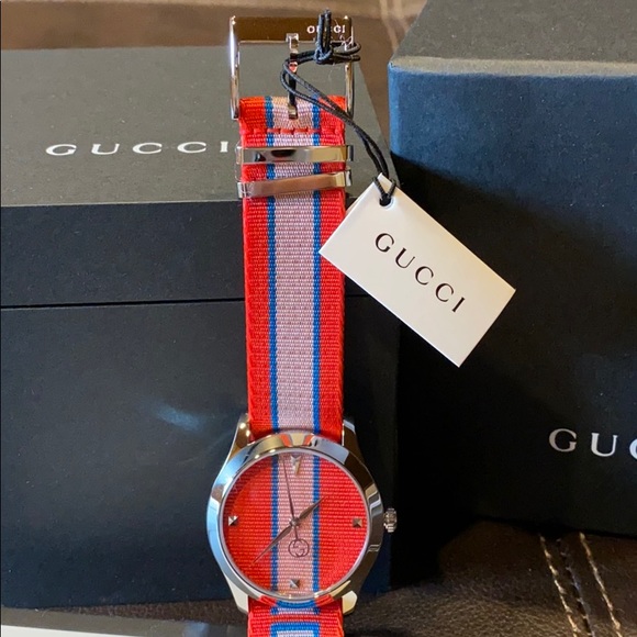 ⭐️NWT⭐️GUCCI G-Timeless Unisex Watch - Picture 6 of 16
